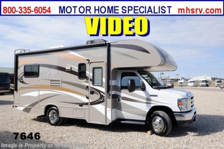 /TX 12/5/2013 &lt;a href=&quot;http://www.mhsrv.com/thor-motor-coach/&quot;&gt;&lt;img src=&quot;http://www.mhsrv.com/images/sold-thor.jpg&quot; width=&quot;383&quot; height=&quot;141&quot; border=&quot;0&quot; /&gt;&lt;/a&gt; YEAR END CLOSE-OUT! Purchase this unit anytime before Dec. 30th, 2013 and receive a $2,000 VISA Gift Card. MHSRV will also Donate $1,000 to Cook Children&#39;s. Complete details at MHSRV .com or 800-335-6054. For the Lowest Price &amp; Largest Selection Visit Motor Home Specialist, the #1 Volume Selling Dealer in the World!  &lt;object width=&quot;400&quot; height=&quot;300&quot;&gt;&lt;param name=&quot;movie&quot; value=&quot;http://www.youtube.com/v/S7FvsC3Fiv4?version=3&amp;amp;hl=en_US&quot;&gt;&lt;/param&gt;&lt;param name=&quot;allowFullScreen&quot; value=&quot;true&quot;&gt;&lt;/param&gt;&lt;param name=&quot;allowscriptaccess&quot; value=&quot;always&quot;&gt;&lt;/param&gt;&lt;embed src=&quot;http://www.youtube.com/v/S7FvsC3Fiv4?version=3&amp;amp;hl=en_US&quot; type=&quot;application/x-shockwave-flash&quot; width=&quot;400&quot; height=&quot;300&quot; allowscriptaccess=&quot;always&quot; allowfullscreen=&quot;true&quot;&gt;&lt;/embed&gt;&lt;/object&gt; MSRP $82,770. New 2014 Thor Motor Coach Four Winds Class C RV. Model 22E with Ford E-350 chassis &amp; Ford Triton V-10 engine. This unit measures approximately 23 feet 11 inches in length. Optional equipment includes the Bronze HD-Max Exterior, Cabover LED TV with DVD player, convection microwave, leatherette U-shaped dinette, exterior shower, gas/electric water heater, second auxiliary battery, valve stem extenders, keyless entry, spare tire, electric patio awning,heated remote exterior mirrors with integrated side view cameras, leatherette driver &amp; passenger captain&#39;s chairs, cockpit carpet mat, wood dash applique, wheel liners, back-up monitor, auto transfer switch &amp; heated holding tanks. The Four Winds Class C RV has an incredible list of standard features for 2014 including Mega exterior storage, power windows and locks, U-shaped dinette/sleeper with seat belts, tinted coach glass, molded front cap, double door refrigerator, skylight, roof ladder, roof A/C unit, 4000 Onan Micro Quiet generator, slick fiberglass exterior, patio awning, full extension drawer glides, bedspread &amp; pillow shams and much more. FOR ADDITIONAL INFORMATION, BROCHURE, WINDOW STICKER, PHOTOS &amp; VIDEOS PLEASE VISIT MOTOR HOME SPECIALIST AT MHSRV .com or CALL 800-335-6054. At Motor Home Specialist we DO NOT charge any prep or orientation fees like you will find at other dealerships. All sale prices include a 200 point inspection, interior &amp; exterior wash &amp; detail of vehicle, a thorough coach orientation with an MHS technician, an RV Starter&#39;s kit, a nights stay in our delivery park featuring landscaped and covered pads with full hook-ups and much more! Read From Thousands of Testimonials at MHSRV .com and See What They Had to Say About Their Experience at Motor Home Specialist. WHY PAY MORE?...... WHY SETTLE FOR LESS?