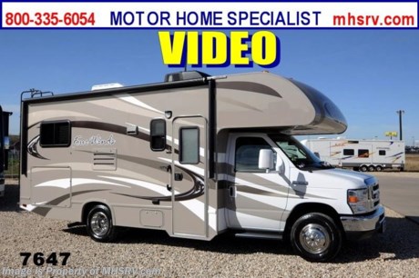 /TX 2/7/2014 &lt;a href=&quot;http://www.mhsrv.com/thor-motor-coach/&quot;&gt;&lt;img src=&quot;http://www.mhsrv.com/images/sold-thor.jpg&quot; width=&quot;383&quot; height=&quot;141&quot; border=&quot;0&quot;/&gt;&lt;/a&gt; YEAR END CLOSE-OUT! Purchase this unit anytime before Dec. 30th, 2013 and MHSRV will Donate $1,000 to Cook Children&#39;s. Complete details at MHSRV .com or 800-335-6054. #1 Volume Selling Dealer in the World! &lt;object width=&quot;400&quot; height=&quot;300&quot;&gt;&lt;param name=&quot;movie&quot; value=&quot;http://www.youtube.com/v/S7FvsC3Fiv4?version=3&amp;amp;hl=en_US&quot;&gt;&lt;/param&gt;&lt;param name=&quot;allowFullScreen&quot; value=&quot;true&quot;&gt;&lt;/param&gt;&lt;param name=&quot;allowscriptaccess&quot; value=&quot;always&quot;&gt;&lt;/param&gt;&lt;embed src=&quot;http://www.youtube.com/v/S7FvsC3Fiv4?version=3&amp;amp;hl=en_US&quot; type=&quot;application/x-shockwave-flash&quot; width=&quot;400&quot; height=&quot;300&quot; allowscriptaccess=&quot;always&quot; allowfullscreen=&quot;true&quot;&gt;&lt;/embed&gt;&lt;/object&gt; MSRP $78,407. New 2014 Thor Motor Coach Four Winds Class C RV. Model 22E with Ford E-350 chassis &amp; Ford Triton V-10 engine. This unit measures approximately 23 feet 11 inches in length. Optional equipment includes Mineral HD-Max exterior, wheel liners, back-up monitor &amp; heated holding tanks.  The Four Winds Class C RV has an incredible list of standard features for 2014 including Mega exterior storage, power windows and locks, auto transfer switch, LED TV with DVD player &amp; swivel, U-shaped dinette/sleeper with seat belts, tinted coach glass, molded front cap, double door refrigerator, skylight, roof ladder, roof A/C unit, 4000 Onan Micro Quiet generator, slick fiberglass exterior, patio awning, full extension drawer glides, bedspread &amp; pillow shams and much more. FOR ADDITIONAL INFORMATION, BROCHURE, WINDOW STICKER, PHOTOS &amp; VIDEOS PLEASE VISIT MOTOR HOME SPECIALIST AT MHSRV .com or CALL 800-335-6054. At Motor Home Specialist we DO NOT charge any prep or orientation fees like you will find at other dealerships. All sale prices include a 200 point inspection, interior &amp; exterior wash &amp; detail of vehicle, a thorough coach orientation with an MHS technician, an RV Starter&#39;s kit, a nights stay in our delivery park featuring landscaped and covered pads with full hook-ups and much more! Read From Thousands of Testimonials at MHSRV .com and See What They Had to Say About Their Experience at Motor Home Specialist. WHY PAY MORE?...... WHY SETTLE FOR LESS?