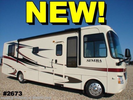 &lt;a href=&quot;http://www.mhsrv.com/other-rvs-for-sale/safari-rvs/&quot;&gt;&lt;img src=&quot;http://www.mhsrv.com/images/sold_safari.jpg&quot; width=&quot;383&quot; height=&quot;141&quot; border=&quot;0&quot; /&gt;&lt;/a&gt;
class a motorhome - sold 11/29/08 - 35% OFF M.S.R.P. Was $127,838 - Now only $83,095. New 2008 Safari Simba by Monaco 33&#39; W/Full Wall Slide, model 33SFS. Compare This Motor Home &amp; Save Big! This incredible RV has the powerful 8.1L Chevrolet engine, Workhorse 22 Series chassis with 22.5&quot; tires, Allison 6-speed transmission, 5 YEAR/100,000 MILE LIMITED POWERTRAIN WARRANTY from Chevy/Workhorse, aluminum wheels, Onan 5.5KW generator, Alumaframe superstructure, one piece windshield, low profile LED marker lights, manual hydraulic leveling system, power heated remote exterior mirrors, pass-thru storage bays, side hinge baggage doors, 26&quot; LCD TV in living room, solid surface countertop, dual pane glass, day/night shades, beautiful full paint and much more. In addition to this impressive list of standards the Simba also has the optional 3M film front mask, power sun visors, 3-camera monitoring system, CB radio prep, refrigerator with ice maker, central vacuum system, DVD player in the bedroom and living room, raised panel refrigerator doors, hide-a-bed sofa with air mattress, euro recliner with ottoman, 50 amp service with EMS, 12V wet bay heater, 10 gal. gas/electric water heater, ducted roof A/Cs with heat pump, power patio awning and a RV Sanicon drainage system. 