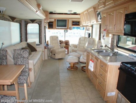&lt;a href=&quot;http://www.mhsrv.com/other-rvs-for-sale/alfa-rv/&quot;&gt;&lt;img src=&quot;http://www.mhsrv.com/images/sold-alfa.jpg&quot; width=&quot;383&quot; height=&quot;141&quot; border=&quot;0&quot; /&gt;&lt;/a&gt;
Sold Alfa RVs - 06/14/07 New RV 2007 Alfa See Ya So Looong SPLIT BATH, 330 HP Mercedes Benz 7.2L Turbo Diesel, 7.5 diesel generator, 7&#39; 6&quot; ceiling height, basement A/C with heat pump, Freightliner XC Series chassis, four point jacks, 2000 watt inverter, GPS, back-up camera, 27&quot; living room TV with DVD/VCR combo, LCD TV in bedroom, additional 13&quot; TV in living room, outside LCD TV, outside Temp control Cooler, outside Weber gas grill, 6-disc CD changer and stereo, ceramic tile flooring, electric patio awning, refrigerator, washer/dryer, leather sofa/sleeper, dinette table with four chairs, King Bed, electric sun visors, pass-thru waste basket, exhaust brake, 10,000 lb. hitch, ABS brakes, power heated mirrors, two ceiling fans, dual pane glass, In-floor ducted heating and air distribution system, power vent, roof mounted satellite dish, solid surface counter, convection/microwave, cedar in wardrobe closet, glass shower door, electric step, day/night shades, and much more. Sale price includes all rebates and incentives that may apply unless otherwise specified. 