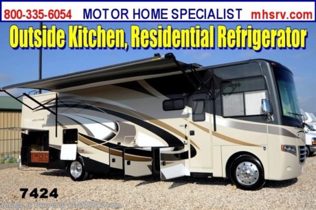 /OR 1/24/2014 &lt;a href=&quot;http://www.mhsrv.com/thor-motor-coach/&quot;&gt;&lt;img src=&quot;http://www.mhsrv.com/images/sold-thor.jpg&quot; width=&quot;383&quot; height=&quot;141&quot; border=&quot;0&quot;/&gt;&lt;/a&gt; OVER-STOCKED CONSTRUCTION SALE at The #1 Volume Selling Motor Home Dealer in the World! Close-Out Pricing on Over 750 New Units and MHSRV Camper&#39;s Package While Supplies Last! Visit MHSRV .com or Call 800-335-6054 for complete details.   &lt;object width=&quot;400&quot; height=&quot;300&quot;&gt;&lt;param name=&quot;movie&quot; value=&quot;//www.youtube.com/v/43jBXBFPE9s?version=3&amp;amp;hl=en_US&quot;&gt;&lt;/param&gt;&lt;param name=&quot;allowFullScreen&quot; value=&quot;true&quot;&gt;&lt;/param&gt;&lt;param name=&quot;allowscriptaccess&quot; value=&quot;always&quot;&gt;&lt;/param&gt;&lt;embed src=&quot;//www.youtube.com/v/43jBXBFPE9s?version=3&amp;amp;hl=en_US&quot; type=&quot;application/x-shockwave-flash&quot; width=&quot;400&quot; height=&quot;300&quot; allowscriptaccess=&quot;always&quot; allowfullscreen=&quot;true&quot;&gt;&lt;/embed&gt;&lt;/object&gt; 
&lt;object width=&quot;400&quot; height=&quot;300&quot;&gt;&lt;param name=&quot;movie&quot; value=&quot;http://www.youtube.com/v/_D_MrYPO4yY?version=3&amp;amp;hl=en_US&quot;&gt;&lt;/param&gt;&lt;param name=&quot;allowFullScreen&quot; value=&quot;true&quot;&gt;&lt;/param&gt;&lt;param name=&quot;allowscriptaccess&quot; value=&quot;always&quot;&gt;&lt;/param&gt;&lt;embed src=&quot;http://www.youtube.com/v/_D_MrYPO4yY?version=3&amp;amp;hl=en_US&quot; type=&quot;application/x-shockwave-flash&quot; width=&quot;400&quot; height=&quot;300&quot; allowscriptaccess=&quot;always&quot; allowfullscreen=&quot;true&quot;&gt;&lt;/embed&gt;&lt;/object&gt;
 MSRP $144,301. The All New 2014 Thor Motor Coach Miramar 34.2 Model. This luxury class A gas motor home measures approximately 35 feet 10 inches in length and features a full wall slide, a large U-shaped dinette, side mounted flat panel TV for easy viewing when the slide-out room is in, exterior entertainment center with TV, large sofa w/air mattress and a king size bed. Optional equipment includes the Tuxedo HD-Max exterior, electric overhead drop down bunk and an exterior kitchen that includes a refrigerator, sink, portable gas grill and 1000 watt inverter. The 2014 Thor Motor Coach Miramar also features one of the most impressive lists of standard equipment in the RV industry including a Ford Triton V-10 engine, 5-speed automatic transmission, Ford 22 Series chassis with 22.5 Michelin tires and high polished aluminum wheels, automatic leveling system with touch pad controls, power patio awning, slide-out room awning toppers, heated/remote exterior mirrors with integrated side view cameras, side hinged baggage doors, halogen headlamps with LED accent lights, heated and enclosed holding tanks, residential refrigerator, solid surface kitchen sink, LCD TVs, DVD, 5500 Onan generator, gas/electric water heater and much more. CALL MOTOR HOME SPECIALIST at 800-335-6054 or Visit MHSRV .com FOR ADDITONAL PHOTOS, DETAILS, BROCHURE, WINDOW STICKER, VIDEOS &amp; MORE. At Motor Home Specialist we DO NOT charge any prep or orientation fees like you will find at other dealerships. All sale prices include a 200 point inspection, interior &amp; exterior wash &amp; detail of vehicle, a thorough coach orientation with an MHS technician, an RV Starter&#39;s kit, a nights stay in our delivery park featuring landscaped and covered pads with full hook-ups and much more! Read From Thousands of Testimonials at MHSRV .com and See What They Had to Say About Their Experience at Motor Home Specialist. WHY PAY MORE?...... WHY SETTLE FOR LESS?