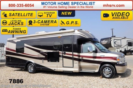 /TX 8/25/14 &lt;a href=&quot;http://www.mhsrv.com/other-rvs-for-sale/dynamax-rv/&quot;&gt;&lt;img src=&quot;http://www.mhsrv.com/images/sold-dynamax.jpg&quot; width=&quot;383&quot; height=&quot;141&quot; border=&quot;0&quot;/&gt;&lt;/a&gt; 2014 CLOSEOUT! World&#39;s RV Show Sale Priced Now Through Sept 6th. Call 800-335-6054 for Details. Receive a $1,000 VISA Gift Card with purchase from Motor Home Specialist while supplies last.  &lt;object width=&quot;400&quot; height=&quot;300&quot;&gt;&lt;param name=&quot;movie&quot; value=&quot;//www.youtube.com/v/EuQ4N2kqJuM?hl=en_US&amp;amp;version=3&quot;&gt;&lt;/param&gt;&lt;param name=&quot;allowFullScreen&quot; value=&quot;true&quot;&gt;&lt;/param&gt;&lt;param name=&quot;allowscriptaccess&quot; value=&quot;always&quot;&gt;&lt;/param&gt;&lt;embed src=&quot;//www.youtube.com/v/EuQ4N2kqJuM?hl=en_US&amp;amp;version=3&quot; type=&quot;application/x-shockwave-flash&quot; width=&quot;400&quot; height=&quot;300&quot; allowscriptaccess=&quot;always&quot; allowfullscreen=&quot;true&quot;&gt;&lt;/embed&gt;&lt;/object&gt; Family Owned &amp; Operated and the #1 Volume Selling Motor Home Dealer in the World. MSRP $211,018. 2014 DynaMax Isata. Perhaps the most luxurious Class C model motor home ever built! This Model TEC280 features a special ordered Glazed Regency Cherry wood package, an exterior LCD TV &amp; entertainment center, Linear Stone mosaic tile backsplashes, full hardwood laminate flooring throughout the coach and bedroom as well as custom ordered distressed Ultra Leather seating and &quot;Steer hide&quot; Ultra Leather inserts. Other optional features include a DynaRide air ride rear suspension system, automatic satellite dome, full body paint exterior, back-up camera &amp; monitor, 2 additional side view cameras, GPS navigation system, large flat screen TV in bedroom, U-shaped booth dinette with table, aluminum alloy wheels, 12 volt power box style patio awning, (2) Fantastic Vents with built-in thermostats and rain sensors, fully automatic leveling system, 15,000 BTU low profile roof A/C unit with heat pump, exterior gas grill, Girard tank-less water heater, exterior park cable hookup, brake controller with 7-way connection, 1,800 watt inverter, 120 volt outlet in kitchen overhead, wall controls for Fantastic Fans, window awning &amp; MCD day/night shades throughout. The Isata 280 is powered by the Ford Triton V-10, rides on the Ford E-450 Super Duty chassis and measures approximately 28 feet 11 inches in length. For additional coach information, brochures, window sticker, videos, photos, Dynamax reviews &amp; testimonials as well as additional information about Motor Home Specialist and our manufacturers please visit us at MHSRV .com or call 800-335-6054. At Motor Home Specialist we DO NOT charge any prep or orientation fees like you will find at other dealerships. All sale prices include a 200 point inspection, interior &amp; exterior wash &amp; detail of vehicle, a thorough coach orientation with an MHS technician, an RV Starter&#39;s kit, a nights stay in our delivery park featuring landscaped and covered pads with full hook-ups and much more. WHY PAY MORE?... WHY SETTLE FOR LESS?