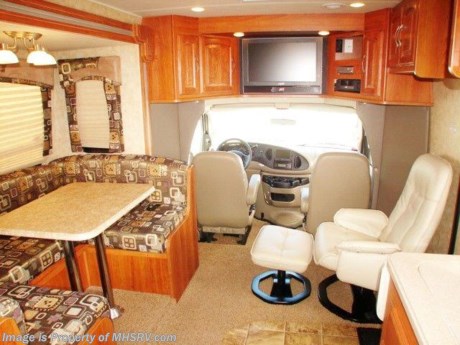 &lt;a href=&quot;http://www.mhsrv.com/inventory_mfg.asp?brand_id=113&quot;&gt;&lt;img src=&quot;http://www.mhsrv.com/images/sold-coachmen.jpg&quot; width=&quot;383&quot; height=&quot;141&quot; border=&quot;0&quot; /&gt;&lt;/a&gt;
**TAKE ADVANTAGE OF AN ADDITIONAL $2,500 CASH REBATE FROM COACHMEN RV GROUP THRU JULY 31st** FREE $2,000 FUEL CARD WITH PURCHASE OF THIS UNIT THRU JULY 4TH 2008. NEW RV NOW 30% OFF M.S.R.P. NEW 2008 Coachmen Concord  W/2 slides. Model 275DS. This incredible new coach is powered by the Ford V-10 engine on the E-450 chassis. This unit also features air assist suspension, generator, 13.5K BTU ducted roof A/C, power windows &amp; locks, cruise control, tilt wheel, power remote exterior mirrors with defrost, AM/FM/WB/CD dash stereo with flip out monitor, back-up camera, Brazilian Cherry cabinetry, 26&quot; LCD TV in front with DVD player, Bose Wave Radio sound system, cedar lined wardrobe closets, Coachmen Command center, U-shaped dinette, high visibility LED exterior driving/running lights, exterior entertainment center, fiberglass running boards, patio awning, exclusive Water Works utility panel and much more. In addition to this impressive list of standards this Concord also has the optional Dual RV battery pack, Power entrance step, stainless steel wheel inserts, front end protection and beautiful full body paint. Please feel free to call 800-335-6054 or visit www.mhsrv.com to learn more about this exciting new product from Coachmen Recreational Vehicles. The Leader to the Great Outdoors since 1964. 