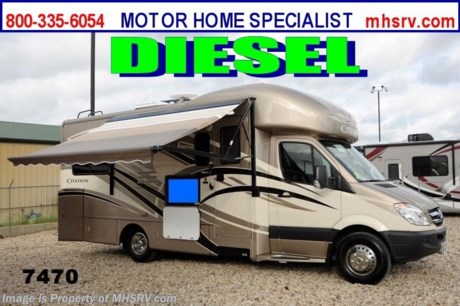/TX 12/13/2013 &lt;a href=&quot;http://www.mhsrv.com/thor-motor-coach/&quot;&gt;&lt;img src=&quot;http://www.mhsrv.com/images/sold-thor.jpg&quot; width=&quot;383&quot; height=&quot;141&quot; border=&quot;0&quot; /&gt;&lt;/a&gt; YEAR END CLOSE-OUT! Purchase this unit anytime before Dec. 30th, 2013 and receive a $2,000 VISA Gift Card. MHSRV will also Donate $1,000 to Cook Children&#39;s. Complete details at MHSRV .com or 800-335-6054. For the Lowest Price &amp; Largest Selection Visit the #1 Volume Selling Dealer in the World at MHSRV .com or Call 800-335-6054. MSRP $119,883. New 2014 Thor Motor Coach Chateau Citation Sprinter Diesel. Model 24ST. This RV measures approximately 25ft. 9in. in length &amp; features a slide-out room as well as 2 beds. Optional equipment includes the Irish Creme full body paint exterior, LCD TV in bedroom, solid surface kitchen counter &amp; sofa table, wood dash applique, 12V Attic Fan, cab over entertainment center with LCD TV, exterior TV &amp; second auxiliary battery. The all new 2014 Chateau Citation Sprinter also features a turbo diesel engine, AM/FM/CD, power windows &amp; locks, keyless entry &amp; much more. For additional photos and information on this unit please visit Motor Home Specialist at MHSRV .com or call 800-335-6054. At Motor Home Specialist we DO NOT charge any prep or orientation fees like you will find at other dealerships. All sale prices include a 200 point inspection, interior &amp; exterior wash &amp; detail of vehicle, a thorough coach orientation with an MHS technician, an RV Starter&#39;s kit, a nights stay in our delivery park featuring landscaped and covered pads with full hook-ups and much more! Read From Thousands of Testimonials at MHSRV .com and See What They Had to Say About Their Experience at Motor Home Specialist. WHY PAY MORE?...... WHY SETTLE FOR LESS?