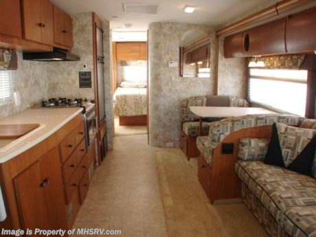 &lt;a href=&quot;http://www.mhsrv.com/other-rvs-for-sale/winnebago-rvs/&quot;&gt;&lt;img src=&quot;http://www.mhsrv.com/images/sold-winnebago.jpg&quot; width=&quot;383&quot; height=&quot;141&quot; border=&quot;0&quot; /&gt;&lt;/a&gt;
Pre-Owned RV 2007 Winnebago Outlook 31&#39; with slide, model 31C, This RV comes equipped with a Triton V-10 engine on the Ford E-450 chassis, Onan 4K generator, FIBERGLASS ROOF, ducted roof A/C, cruise control, tilt-wheel, power windows &amp; locks, power remote mirrors with defrost, AM/FM stereo, LCD TV, sofa sleeper, booth dinette sleeper, stack refrigerator, three burner range, Half Time Oven, day/night shades, split bath with shower, patio awning, basement storage, driver&#39;s door, rear hitch receiver, roof ladder, slide-out topper awnings, non-smoker, and ONLY 8K MILES. 