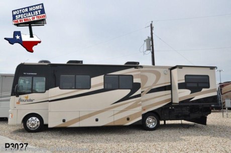 &lt;a href=&quot;http://www.mhsrv.com/other-rvs-for-sale/fleetwood-rvs/&quot;&gt;&lt;img src=&quot;http://www.mhsrv.com/images/sold-fleetwood.jpg&quot; width=&quot;383&quot; height=&quot;141&quot; border=&quot;0&quot; /&gt;&lt;/a&gt;
Pre-Owned Motor Home Emergency 911 Inventory Reduction Sale.  Sold 04/18/09 - Fleetwood RVs - 2007 Fleetwood Bounder 35&#39; with two slides, model 34G, Ford V-10 engine, Onan Marquis 5500 generator, Power Gear leveling system, backup camera with audio, cruise control, tilt wheel, power visors, cab fans, power mirrors with heat, CD changer, leather seats, LCD TV in living room, bedroom TV, VCR, Bose system, convection/microwave, gas stove top with oven, 4-door refrigerator with ice maker, gas/electric water heater, private toilet, E.M.S., dual pane glass, day/night shades, booth dinette sleeper, leather sofa sleeper with air mattress, second leather sofa, 7&#39; ceilings, king bed, power patio awning, 50 amp service, roof ladder, power entrance steps, aluminum wheels, gravel shield, exterior shower, solar panel, slide-out awning toppers, Trac-Vision satellite system, 5K lb. hitch, non-smoker, 11K miles and much more. 