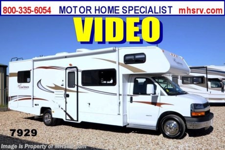 /MT 2/25/2014 &lt;a href=&quot;http://www.mhsrv.com/coachmen-rv/&quot;&gt;&lt;img src=&quot;http://www.mhsrv.com/images/sold-coachmen.jpg&quot; width=&quot;383&quot; height=&quot;141&quot; border=&quot;0&quot;/&gt;&lt;/a&gt;  &lt;object width=&quot;400&quot; height=&quot;300&quot;&gt;&lt;param name=&quot;movie&quot; value=&quot;http://www.youtube.com/v/DFuqjEDXefI?version=3&amp;amp;hl=en_US&quot;&gt;&lt;/param&gt;&lt;param name=&quot;allowFullScreen&quot; value=&quot;true&quot;&gt;&lt;/param&gt;&lt;param name=&quot;allowscriptaccess&quot; value=&quot;always&quot;&gt;&lt;/param&gt;&lt;embed src=&quot;http://www.youtube.com/v/DFuqjEDXefI?version=3&amp;amp;hl=en_US&quot; type=&quot;application/x-shockwave-flash&quot; width=&quot;400&quot; height=&quot;300&quot; allowscriptaccess=&quot;always&quot; allowfullscreen=&quot;true&quot;&gt;&lt;/embed&gt;&lt;/object&gt;MSRP $77,724. New 2014 Coachmen Freelander Model 28QB. This Class C RV measures approximately 30 feet 9 inches in length and features a tremendous amount of living &amp; storage area. Options include a back-up camera with stereo, stainless steel wheel inserts, valve stem extenders, LCD TV w/DVD player, rear ladder, Travel easy Roadside Assistance, child safety net &amp; ladder, heated tank pads and the beautiful Glazed Maple wood. The Coachmen Freelander RV also features a Chevy 4500 series chassis, 6.0L Vortec V-8, 6-speed automatic transmission, 57 gallon fuel tank, the Azdel SuperLite composite sidewalls and more. For additional photos, details, videos &amp; SALE PRICE please visit Motor Home Specialist, the #1 Volume Selling Dealer in the World, at MHSRV .com or Call 800-335-6054. At Motor Home Specialist we DO NOT charge any prep or orientation fees like you will find at other dealerships. All sale prices include a 200 point inspection, interior &amp; exterior wash &amp; detail of vehicle, a thorough coach orientation with an MHS technician, an RV Starter&#39;s kit, a nights stay in our delivery park featuring landscaped and covered pads with full hook-ups and much more! Read From Thousands of Testimonials at MHSRV .com and See What They Had to Say About Their Experience at Motor Home Specialist. WHY PAY MORE?...... WHY SETTLE FOR LESS?