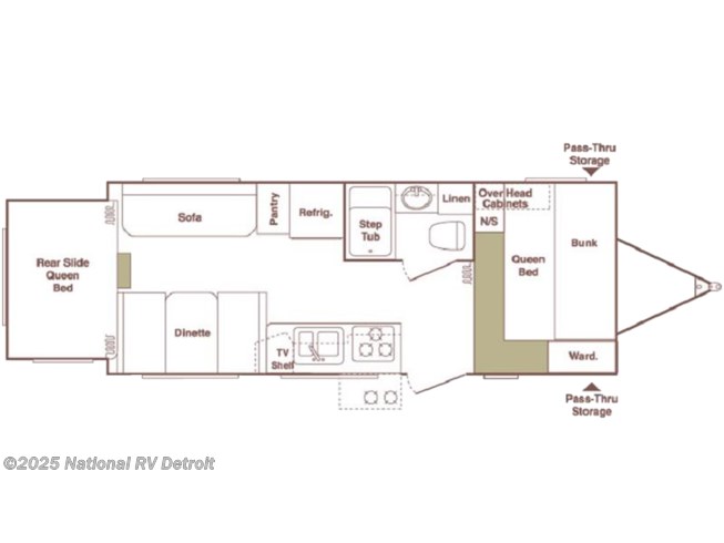 2005 Keystone Outback 23rs Rv For Sale In Belleville Mi 48111 7018 Rvusa Com Classifieds