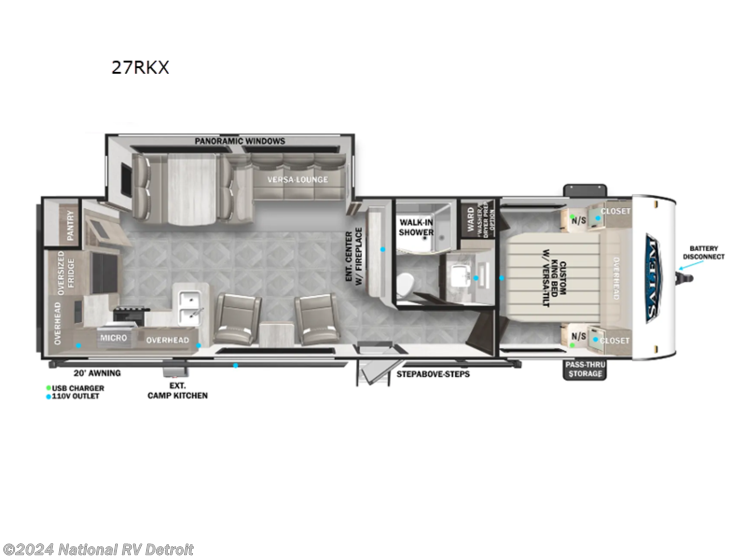 2024 Forest River Salem 27RKX RV for Sale in Belleville, MI 48111