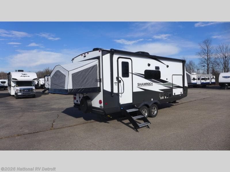 New 2024 Forest River Flagstaff Shamrock 235S available in Belleville, Michigan