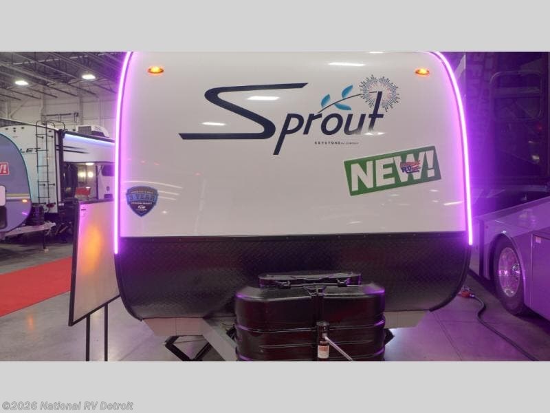 2025 Sprout 18RBS by Keystone from National RV Detroit in Belleville, Michigan