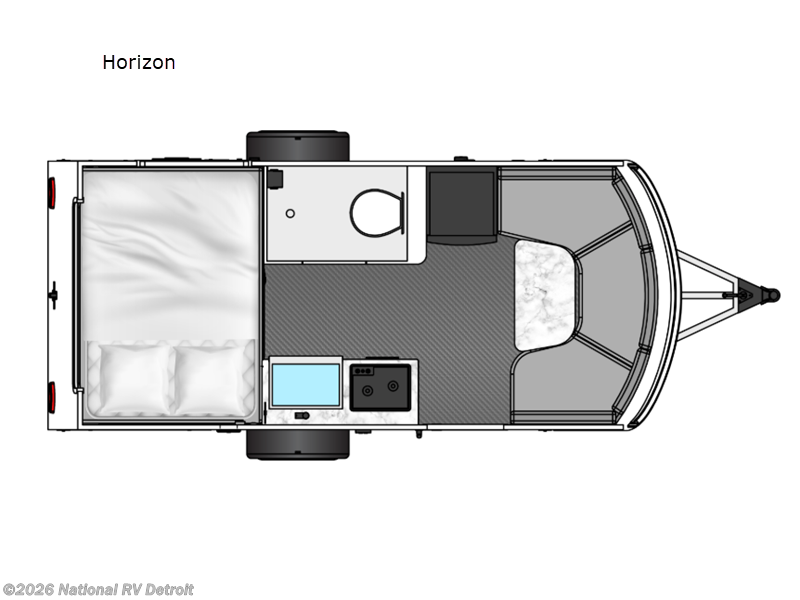 2026 inTech Sol Horizon - New Travel Trailer For Sale by National RV Detroit in Belleville, Michigan