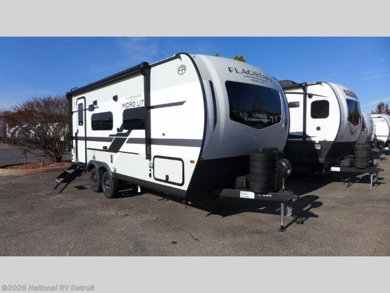 2026 Flagstaff Micro Lite 21FBRS by Forest River from National RV Detroit in Belleville, Michigan