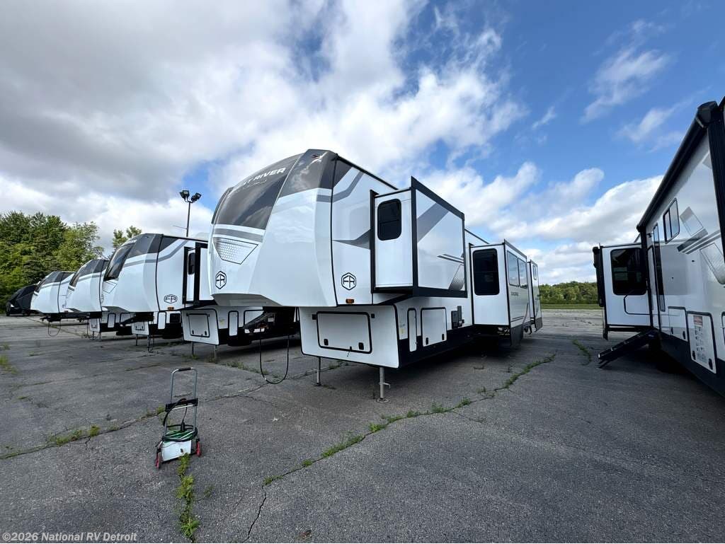 New 2026 Forest River Sandpiper 3844QUAD available in Belleville, Michigan