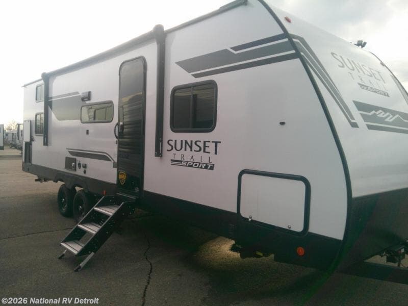 2025 CrossRoads Sunset Trail Sport 27BHS - New Travel Trailer For Sale by National RV Detroit in Belleville, Michigan