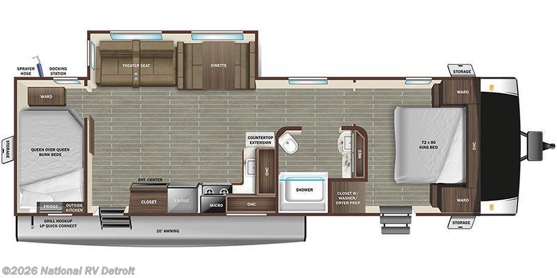 2024 Starcraft GSL 296BHS - New Travel Trailer For Sale by National RV Detroit in Belleville, Michigan