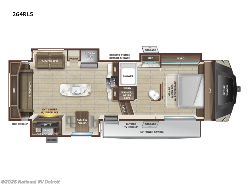 2022 Mesa Ridge XLT 264RLS by Highland Ridge from National RV Detroit in Belleville, Michigan