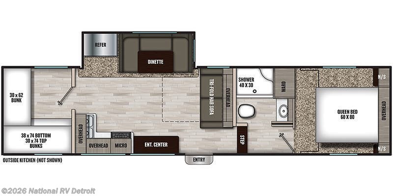 2022 Coachmen Chaparral Lite 274BH - New Fifth Wheel For Sale by National RV Detroit in Belleville, Michigan