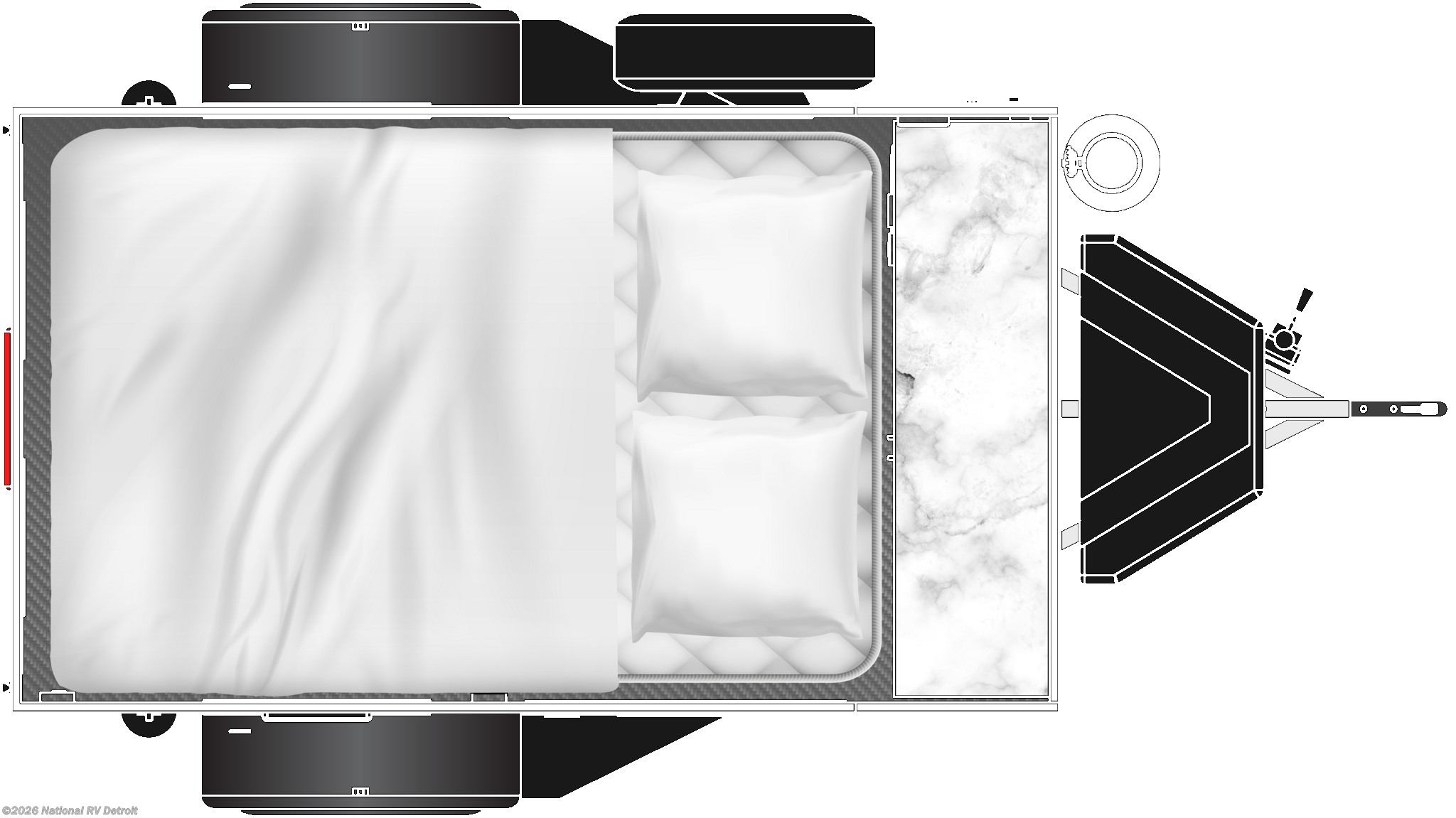 2027 inTech Flyer Chase - New Travel Trailer For Sale by National RV Detroit in Belleville, Michigan