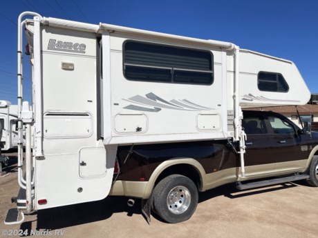 &lt;p&gt;This listing is for the camper only... does not include truck. Clean quality Lance camper with electric jacks and generator. Slideout makes for lots of space inside. This model has a dry bath with separate shower. LP gnerator on board. Also available as a package with truck.&lt;/p&gt;
&lt;p&gt;&amp;nbsp;&lt;/p&gt;