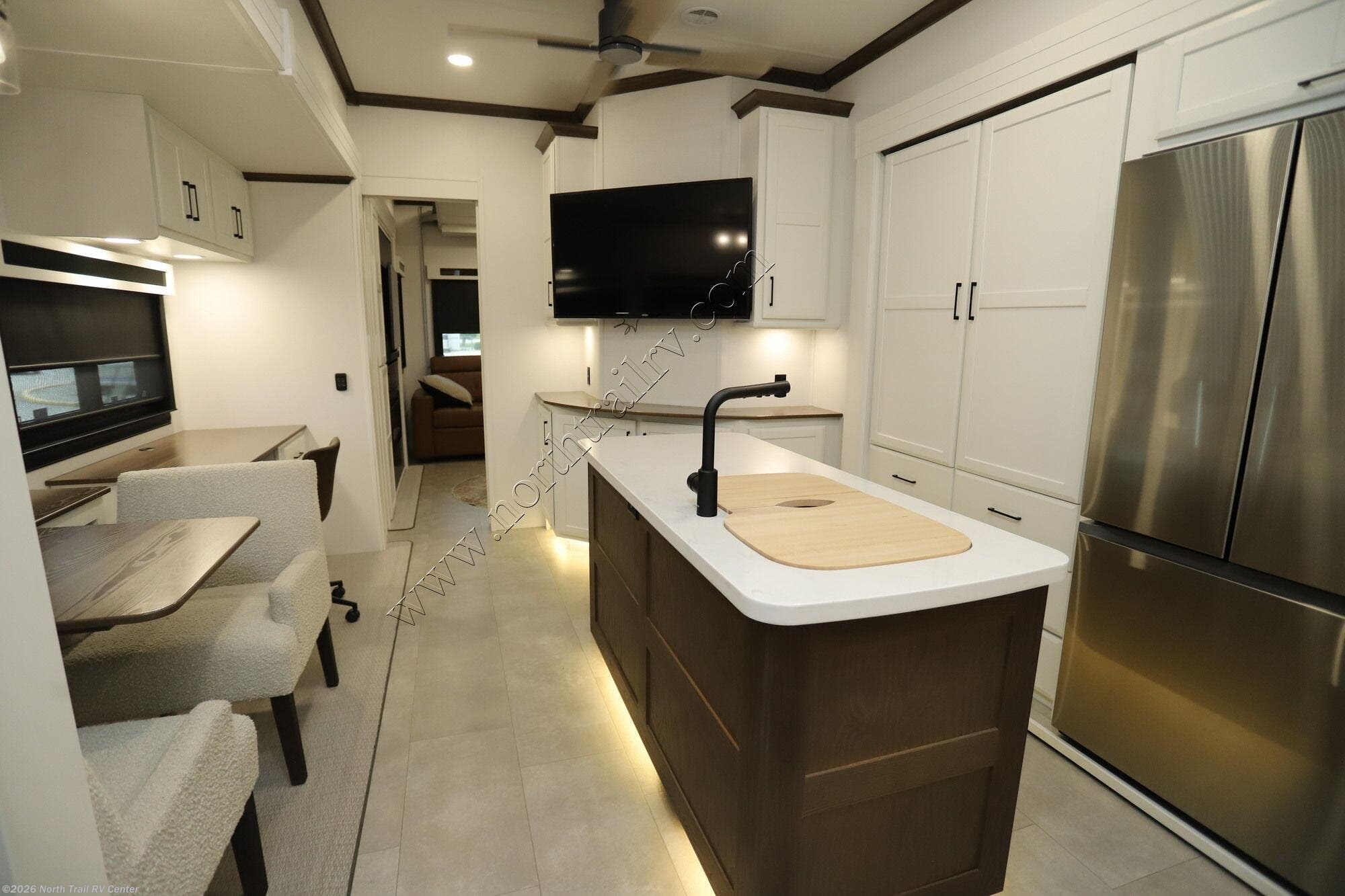 2024 Forest River Riverstone Legacy 442MC - Used Fifth Wheel For Sale by North Trail RV Center in Fort Myers, Florida