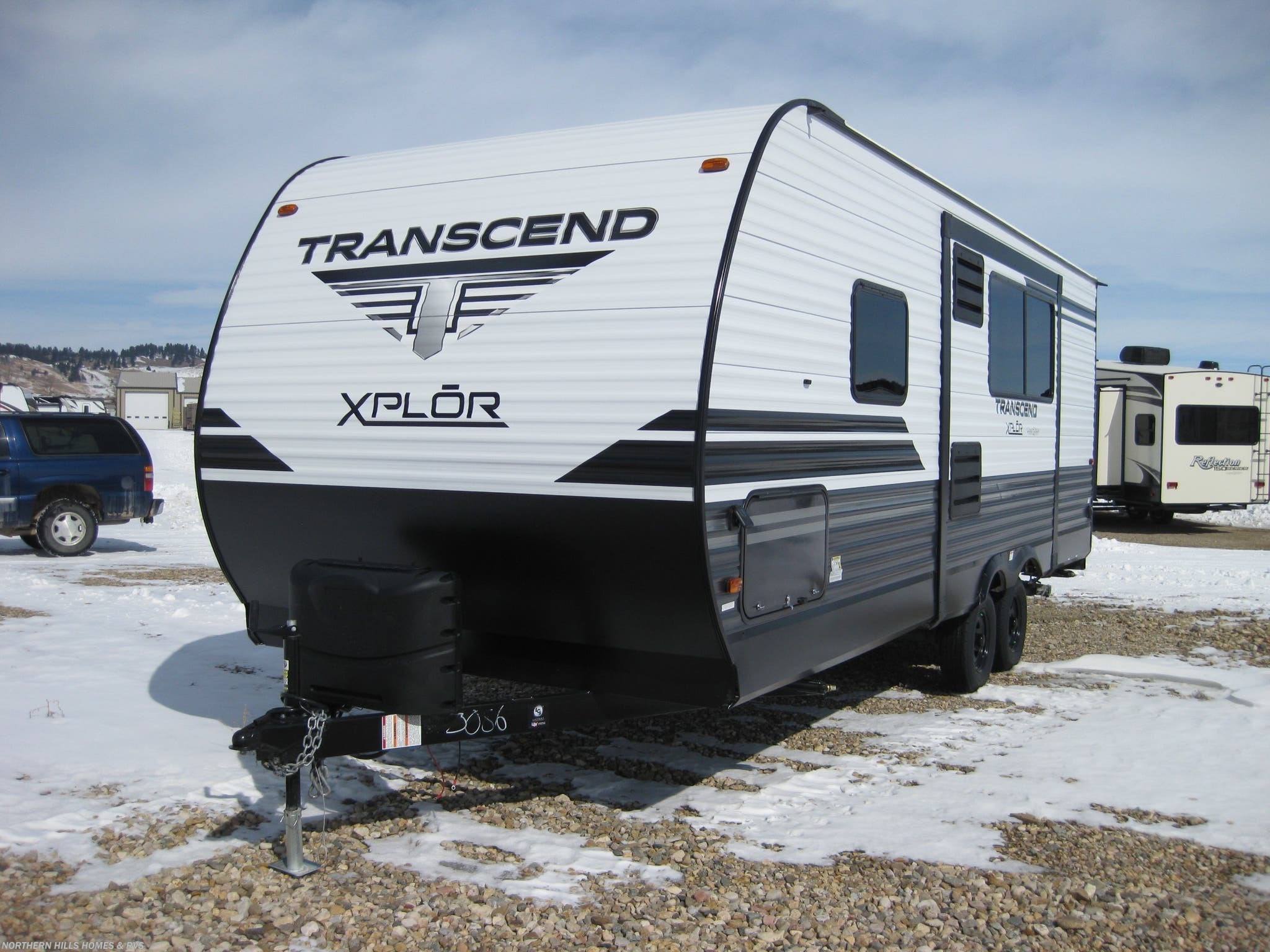 used transcend travel trailer