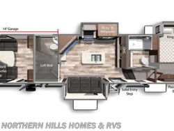 Stock Image for 2022 Dutchmen 3845 (options and colors may vary) 2022 Dutchmen Voltage 3845 - Used Toy Hauler for sale by Northern Hills Homes and RV's in Whitewood, South Dakota
