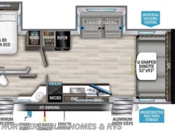 Stock Image for 2024 Grand Design 24BSE (options and colors may vary) 2024 Grand Design Imagine XLS 24BSE - New Travel Trailer for sale by Northern Hills Homes and RV's in Whitewood, South Dakota
