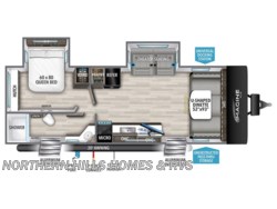 Stock Image for 2024 Grand Design 24BSE (options and colors may vary) 2024 Grand Design Imagine XLS 24BSE - New Travel Trailer for sale by Northern Hills Homes and RV's in Whitewood, South Dakota