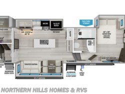 Stock Image for 2025 Grand Design 3704BH (options and colors may vary) 2025 Grand Design Influence 3704BH - New Fifth Wheel for sale by Northern Hills Homes and RV's in Whitewood, South Dakota