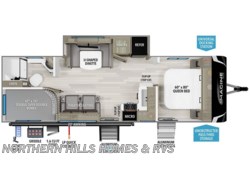 Stock Image for 2026 Grand Design 25DBE (options and colors may vary) 2026 Grand Design Imagine XLS 25DBE - New Travel Trailer for sale by Northern Hills Homes and RV's in Whitewood, South Dakota