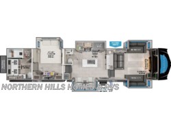 Stock Image for 2026 Grand Design 380FL (options and colors may vary) 2026 Grand Design Solitude 380FL - New Fifth Wheel for sale by Northern Hills Homes and RV's in Whitewood, South Dakota