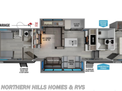 Stock Image for 2026 Grand Design 394G (options and colors may vary) 2026 Grand Design Momentum G-Class 394G - New Toy Hauler for sale by Northern Hills Homes and RV's in Whitewood, South Dakota