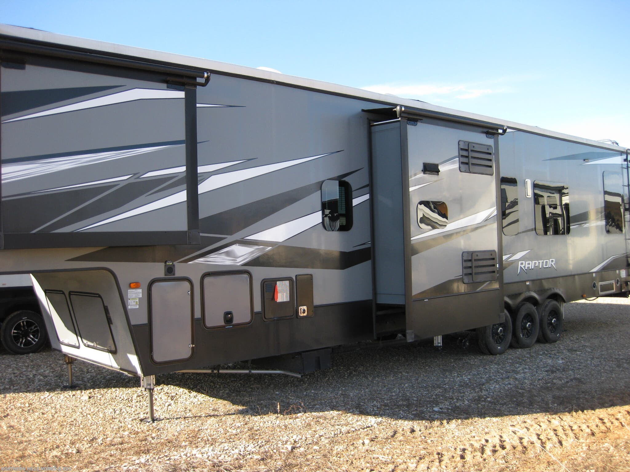 2020 Raptor 415 King Suite by Keystone from Northern Hills Homes and RV's in Whitewood, South Dakota