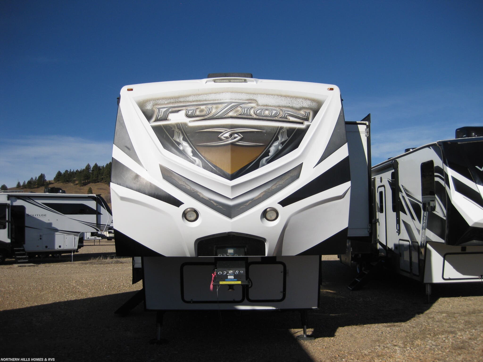 2015 Fuzion 371 by Keystone from Northern Hills Homes and RV's in Whitewood, South Dakota