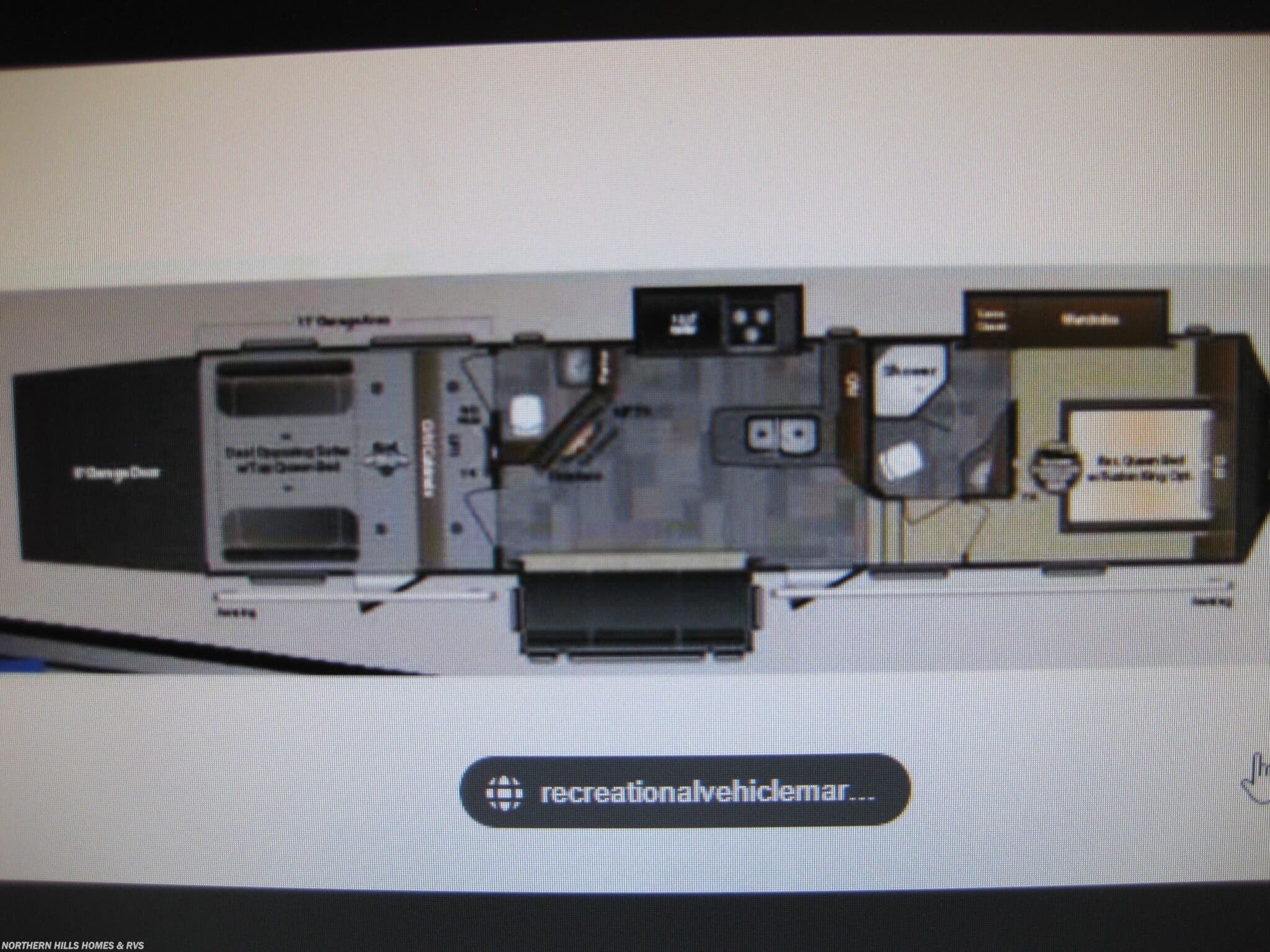 2015 Keystone Fuzion 371 - Used Fifth Wheel For Sale by Northern Hills Homes and RV's in Whitewood, South Dakota features Furnace, Enclosed Water Tank, Air Conditioning, Leveling Jacks, Refrigerator