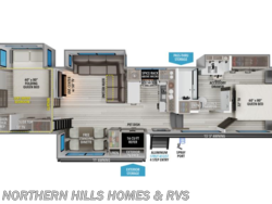 Stock Image for 2026 Grand Design 3804DS (options and colors may vary) 2026 Grand Design Influence 3804DS - New Fifth Wheel for sale by Northern Hills Homes and RV's in Whitewood, South Dakota