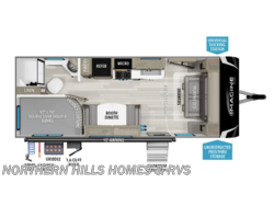Stock Image for 2019 Grand Design 21BHE (options and colors may vary) 2019 Imagine XLS 21BHE by Grand Design from Northern Hills Homes and RV's in Whitewood, South Dakota