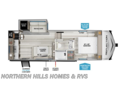 Stock Image for 2026 Grand Design 22RK (options and colors may vary) 2026 Grand Design Reflection 100 Series 22RK - New Fifth Wheel for sale by Northern Hills Homes and RV's in Whitewood, South Dakota