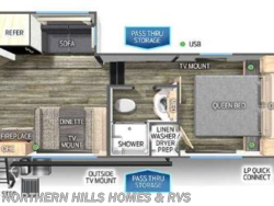 Stock Image for 2024 Forest River 235MBBL (options and colors may vary) 2024 Forest River Cherokee Black Label 235MBBL - Used Fifth Wheel for sale by Northern Hills Homes and RV's in Whitewood, South Dakota