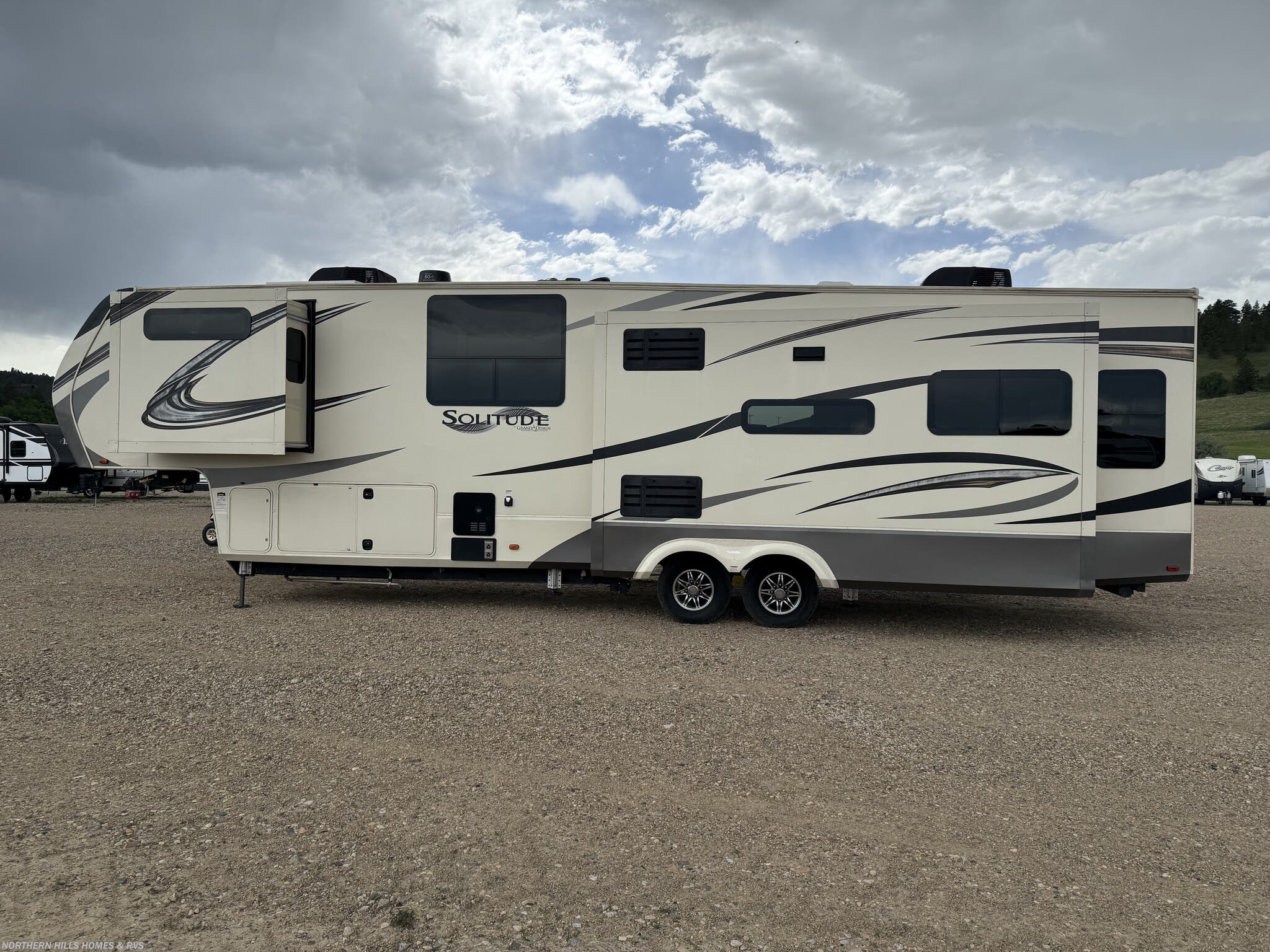 Used 2019 Grand Design Solitude 385GK available in Whitewood, South Dakota