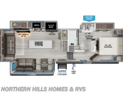 Stock Image for 2027 Grand Design 2903RL (options and colors may vary) 2027 Grand Design Influence 2903RL - New Fifth Wheel for sale by Northern Hills Homes and RV's in Whitewood, South Dakota