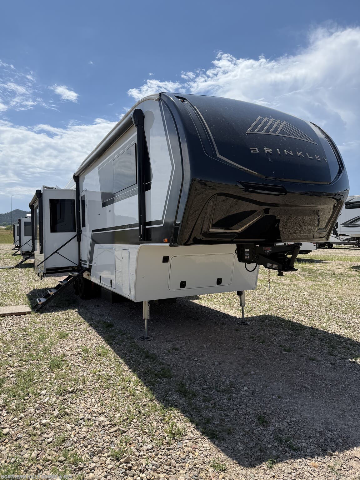 2026 Brinkley RV Model Z 3200 - New Fifth Wheel For Sale by Northern Hills Homes and RV's in Whitewood, South Dakota features Pass Thru Storage, Solid Surface Countertops, Alloy Wheels, Washer/Dryer Prep, Microwave