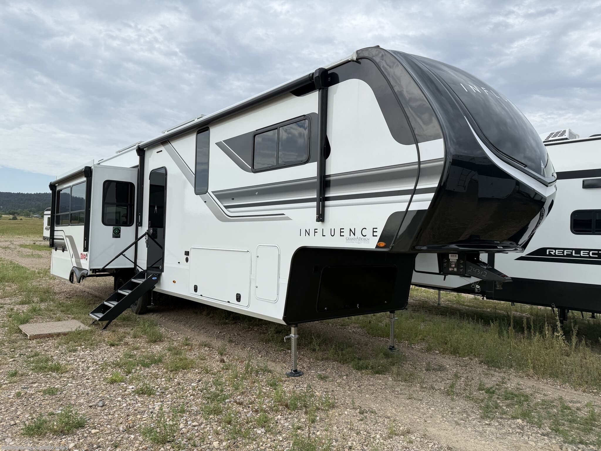 2027 Grand Design Influence 3503GK - New Fifth Wheel For Sale by Northern Hills Homes and RV's in Whitewood, South Dakota features Dinette, Fireplace, Solar Panel, Washer, Smoke Detector