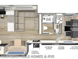 Stock Image for 2027 Brinkley RV 280 (options and colors may vary) 2027 Brinkley RV Model I 280 - New Travel Trailer for sale by Northern Hills Homes and RV's in Whitewood, South Dakota