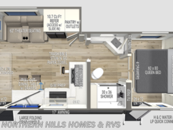 Stock Image for 2027 Brinkley RV 25x (options and colors may vary) 2027 Brinkley RV Model Ix 25x - New Travel Trailer for sale by Northern Hills Homes and RV's in Whitewood, South Dakota