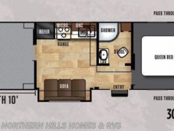 Stock Image for 2015 Forest River 30WRS (options and colors may vary) 2015 Forest River Work and Play FRP 30WRS - Used Toy Hauler for sale by Northern Hills Homes and RV's in Whitewood, South Dakota