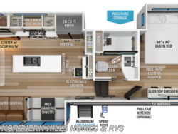 Stock Image for 2027 Grand Design 310GK (options and colors may vary) 2027 Grand Design Solitude 310GK - New Fifth Wheel for sale by Northern Hills Homes and RV's in Whitewood, South Dakota