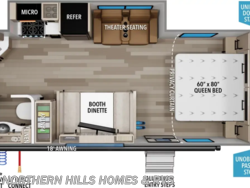 Stock Image for 2027 Grand Design 22MLE (options and colors may vary) 2027 Grand Design Imagine XLS 22MLE - New Travel Trailer for sale by Northern Hills Homes and RV's in Whitewood, South Dakota