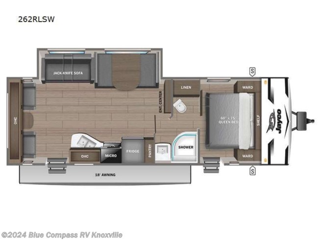 2024 Jayco Jay Flight SLX 262RLS - New Travel Trailer For Sale by Blue Compass RV Knoxville in Louisville, Tennessee